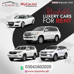 Rent a Car | Car Rental | Revo | Prado V8 Fortuner | Luxury Car |Mycar