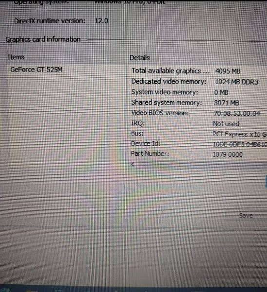 Dell Core I7 with 1 GB Nvidia Graphic Card 1