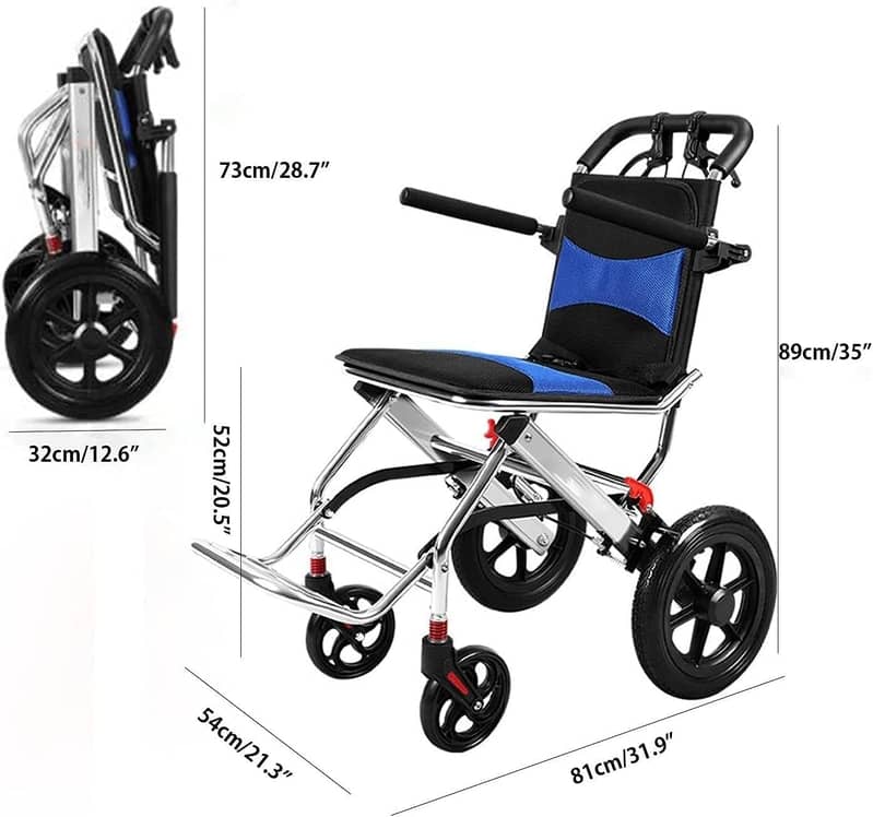 Wheelchair | Travelling Wheelchair For Hajj | Electric Wheelchair 4
