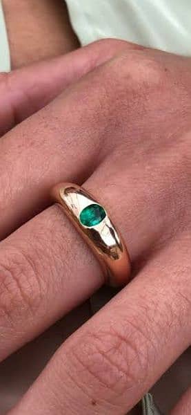 top quality Emerald stone 925 ring 1