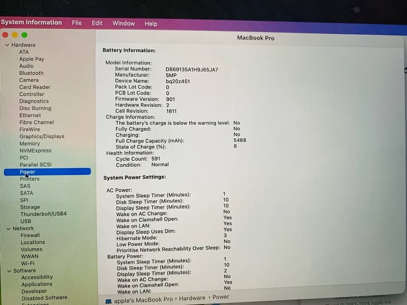 MacBook Pro 15.4” 2019 i9/32/512 4GB GPU 3