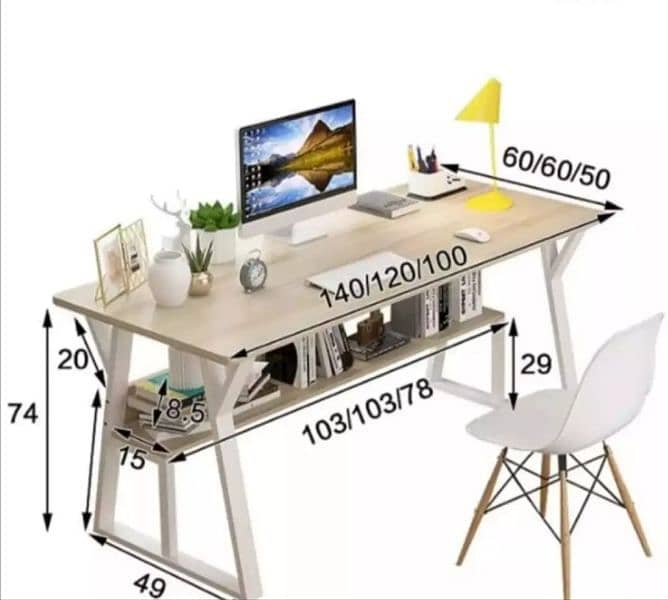 office table , Gaming Computer table, Writing study desk and chairs 2