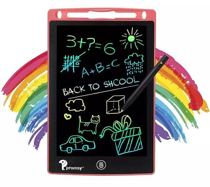 Multicolor LCD Kids Electronic Tab 1