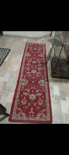Red color  long carpet 93 inch lambai ,