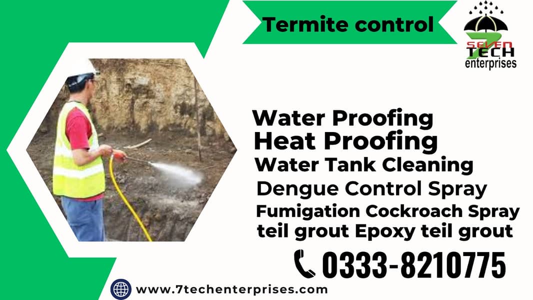 Roof Water Proofing | Roof Heat Proofing | Water Tank Cleaning | 3