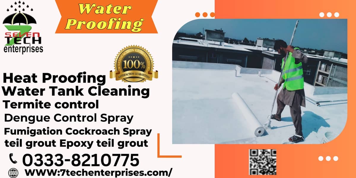 Heat Proofing | Water Tank Cleaning| Water Proofing| Dpc waterproofing 7