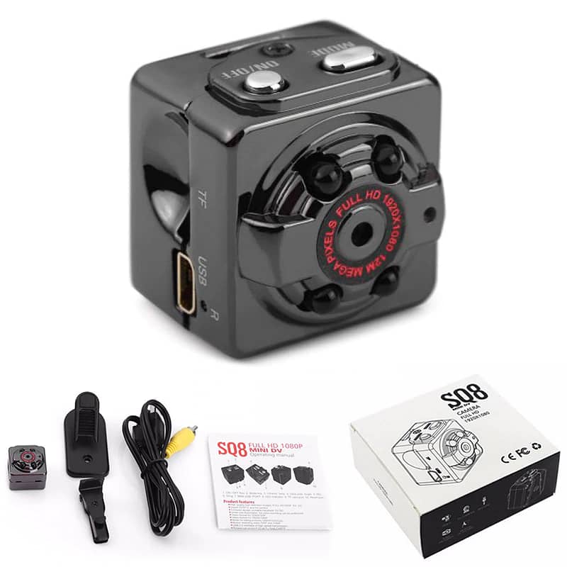 SQ11 Mini Night Vision Sports Camera wifi A9 usb S06 and pen camera 2