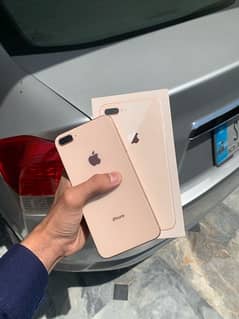 IPHONE 8 PLUS 64GB PTA APPROVED WITH FULL BOX AVAILABLE