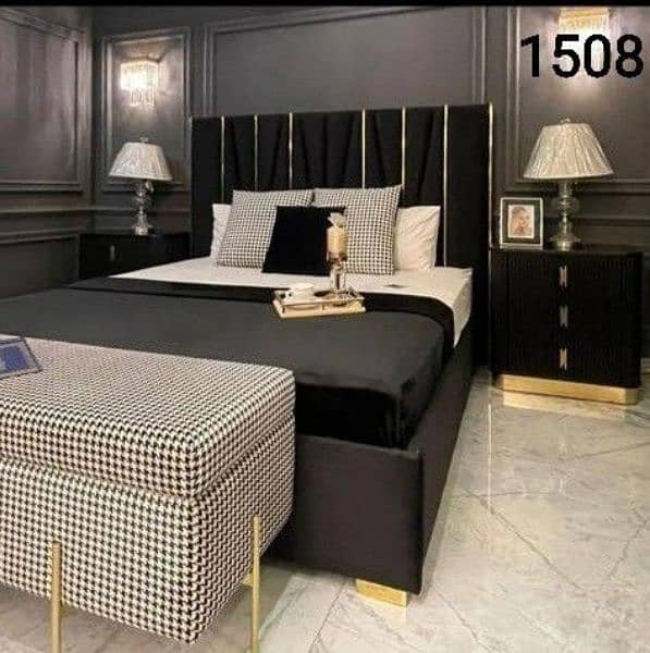 dubal bed/wooden bed/Turkish design/factory rets 9