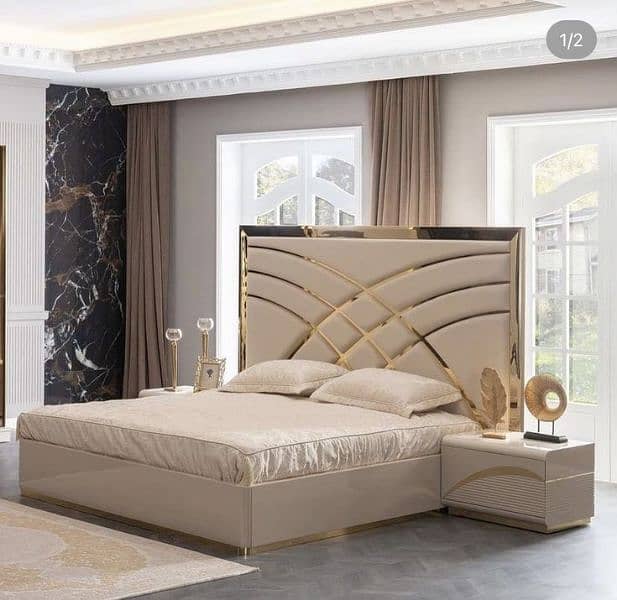 dubal bed/wooden bed/Turkish design/factory rets 17