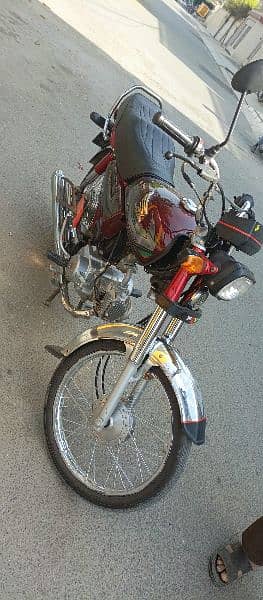 Honda CD 70 new condition 22/22 2