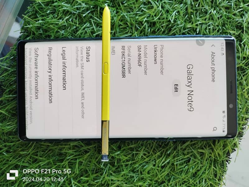 Samsung Note 9 8