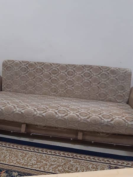 sofa cum bed in good condition 1