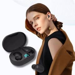 TWS E6S Wireless Earphones with Charging Box Powerbank 0