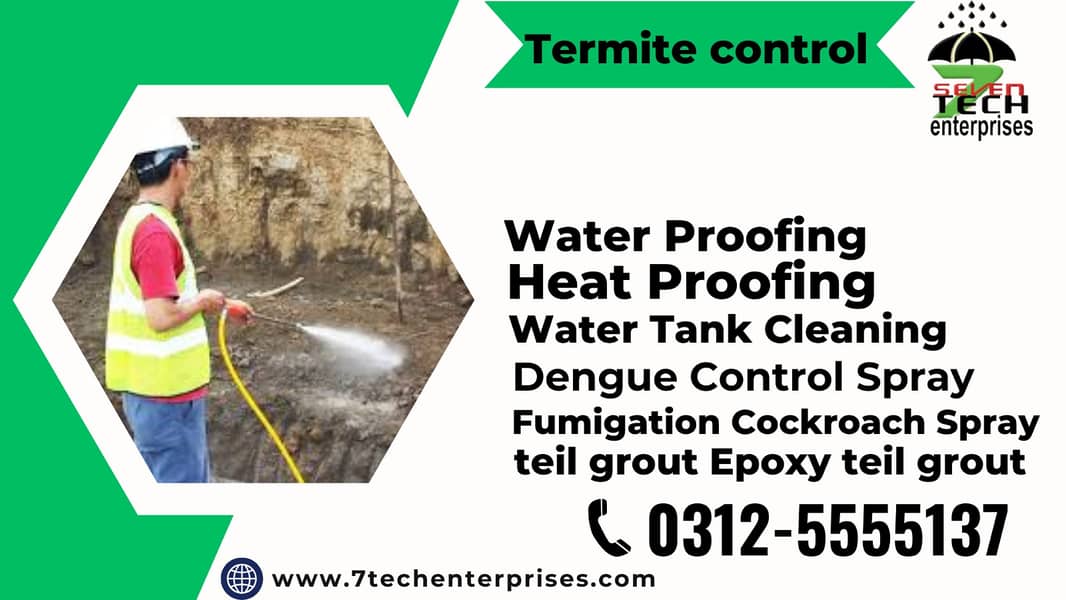 Heat Proofing WaterProofing Water Tank Cleaning Termite Proofing 3