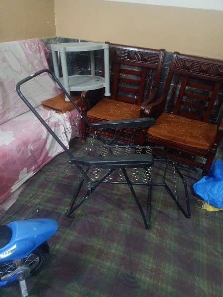 folding chair for sale in used condition 1