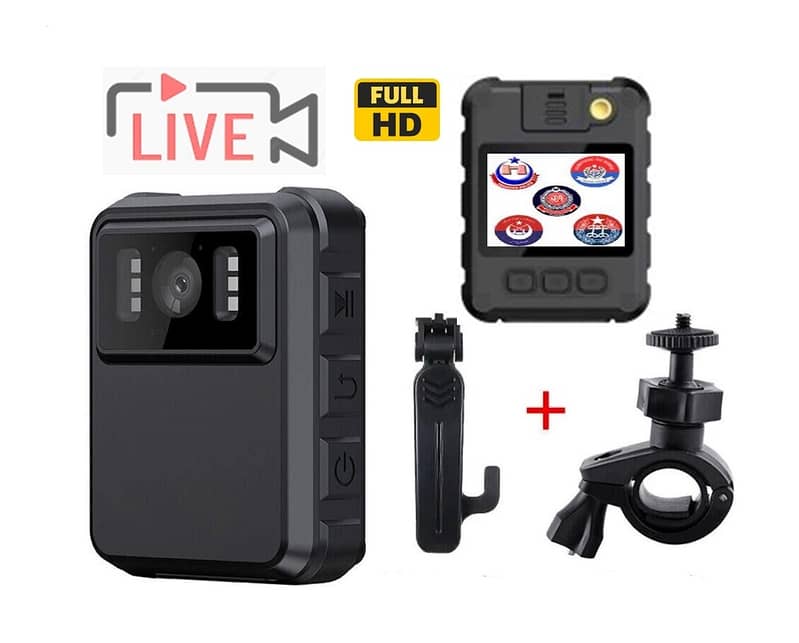 Police Body Camera Multipurpose Video Recorder 1080p for Security Staf 0