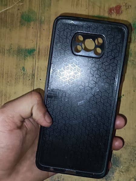 Poco x3 pro Cover in black colour 0