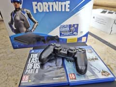 playstation ps4 slim console scratchless with box and games 0