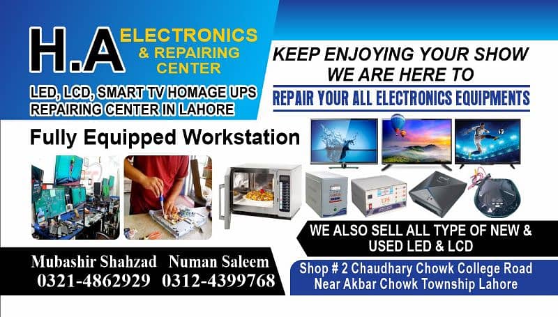 LED Repair/LCD TV repair/UPS/ Electronics Items repairing services 16