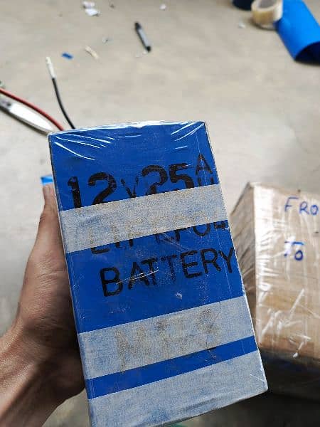 12v 25Ah LiFePo4 Battery For UPS, Solar, Ac-Dc Fans 2