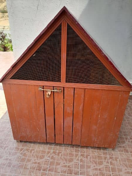 Full wooden dog house-cheap price 1