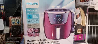 PHILIPS AIR FRYER NEW AVAILABLE AT LOWEST PRICE 8 LITER CAPACITY 0