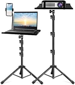 Portable Projector And Laptop Stand Table Tripod (Height Adjustable 45