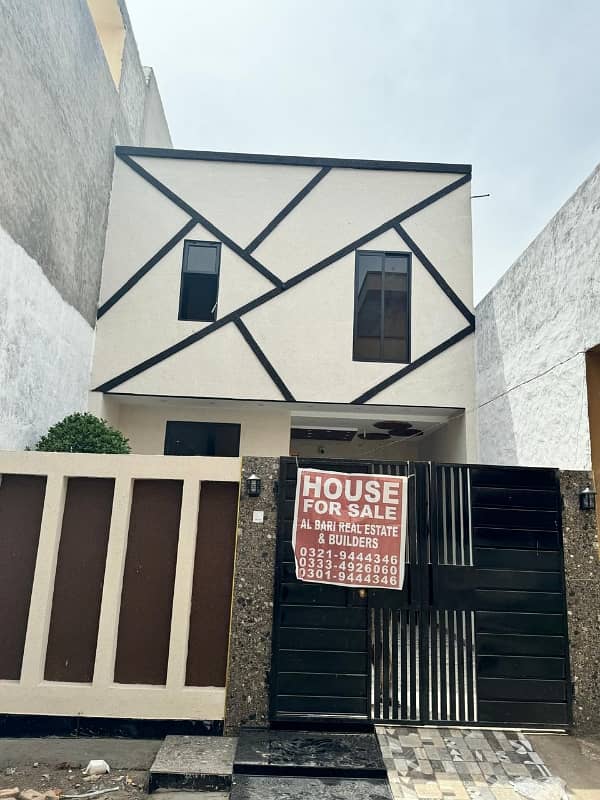 5 Marla Double Story House For Sale In Shadab Colony 6