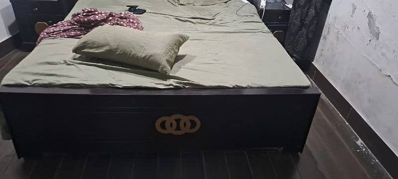 double bed and mattress dura foam 6 inch 2