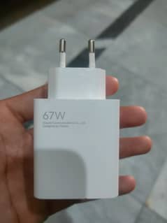 Xiaomi 67 Watt Original charger for sale