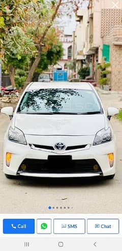 Toyota prius 2012/15,like zero car,urgent sale.