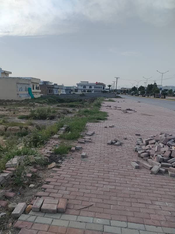 Corner Plot For Sale New City Phase 2 wah Cantt 2