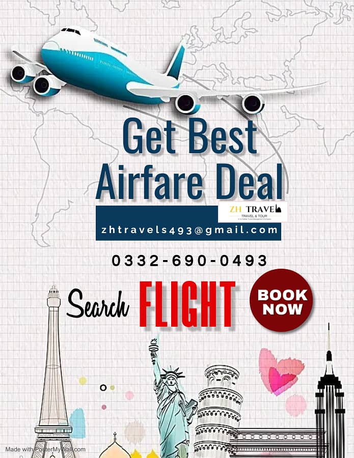 Hajj & Umrah Package | Domestic & International Flights | 11