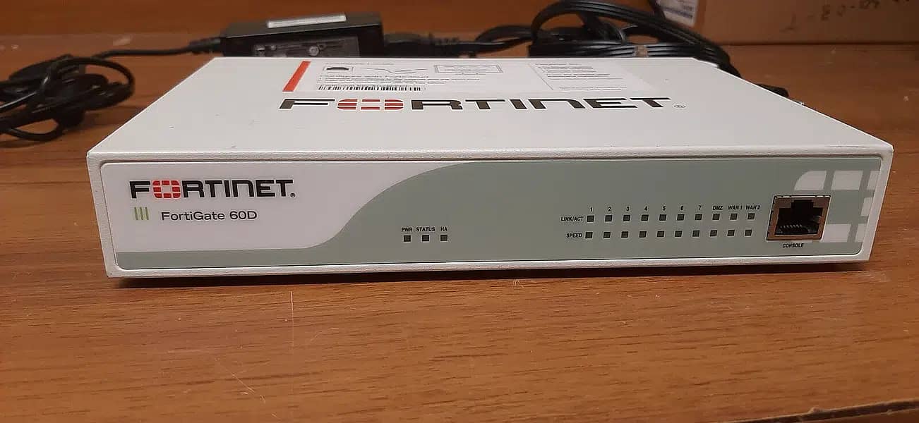 Fortinet/FortiGate-60D/Next/Generation/Firewall/UTM/Appliance (USED) 2