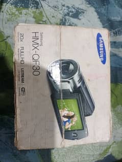 camera,handii camera, model:samsung HMX-QF30,black colour 0