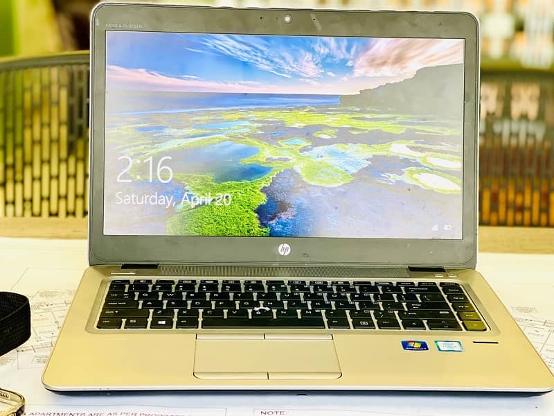 Hp core I5 elitebook 6th generation ( with extra Ssd ) 1