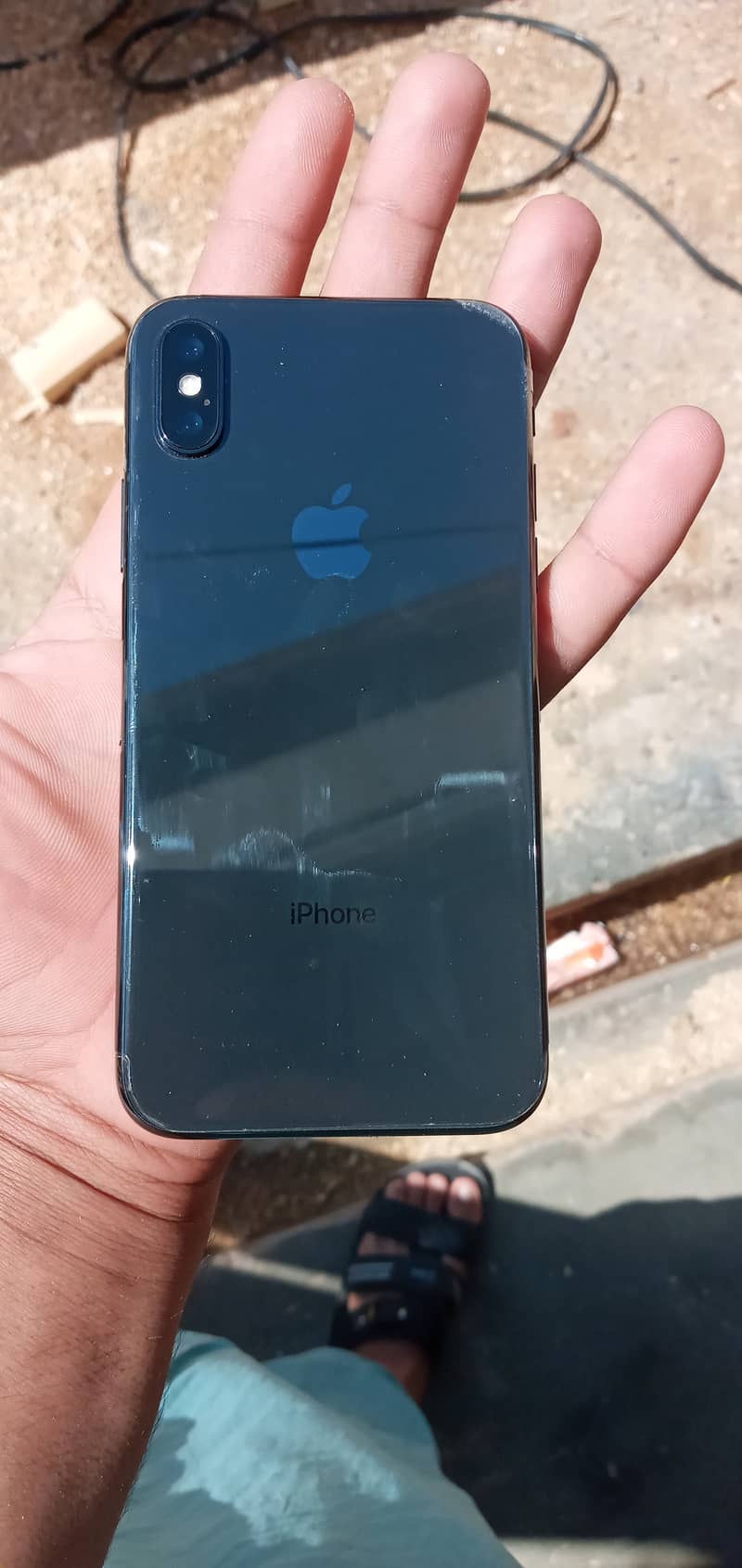 iphone x pta proof 256 gp batter health 86  10by 10 condition 1