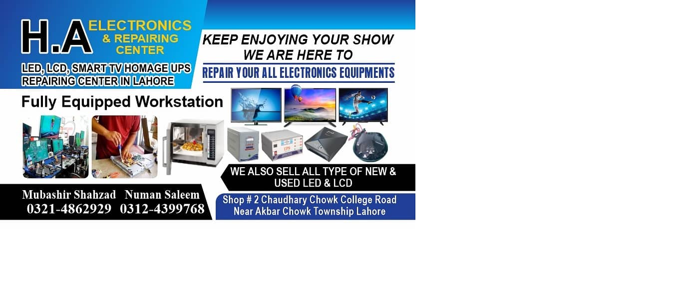 LED Repair/LCD TV Repair/UPS/Electronics Items Repairing Services 3