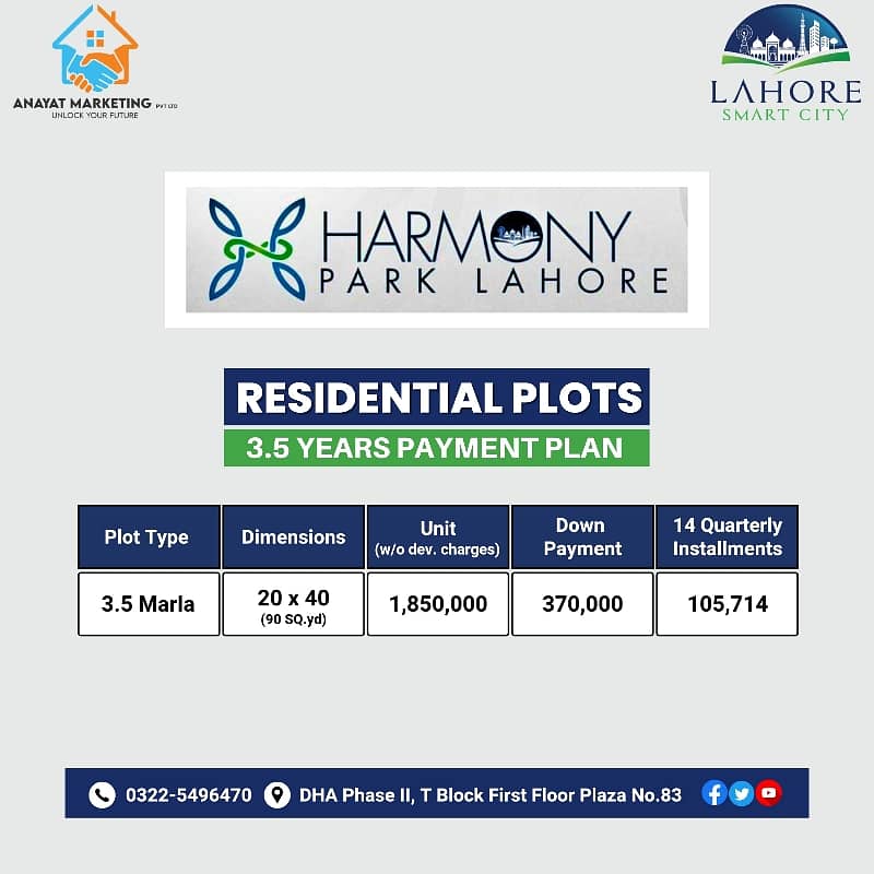 Installments plots available for Sale 1