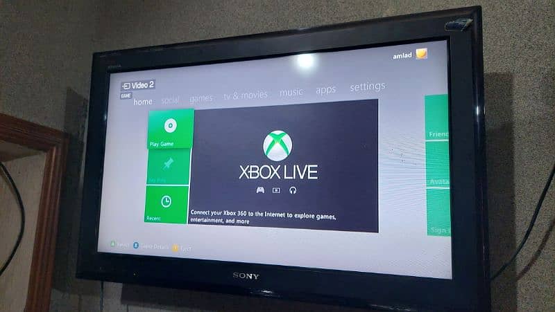 Xbox 360 250gbs jailbreak  with more than 30game 2