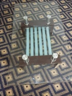 Glass Center Table For Sell 0