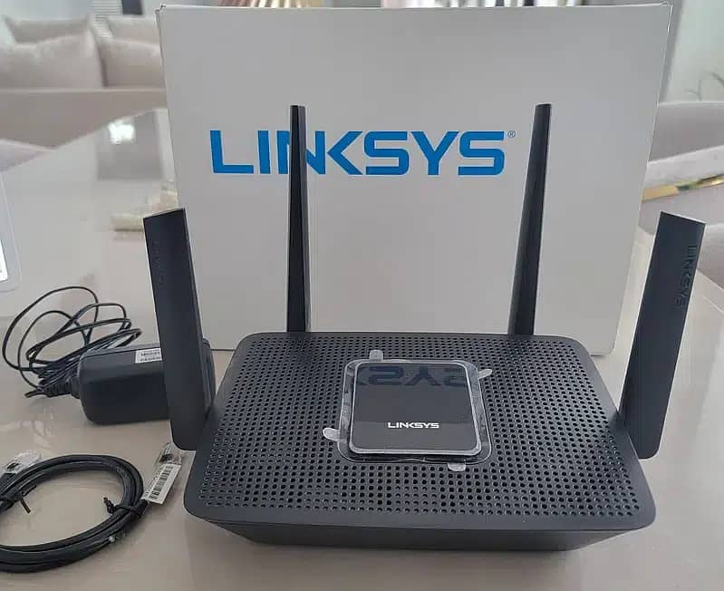 Linksys/MR9000X/Tri-Band/AC/3000/Gigabit/Mesh/Router/(Box Pack) Gulb 1