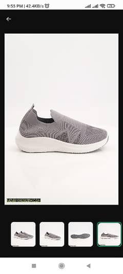 Black Camel Slip On Shoes 8511, Grey with free delivery 0