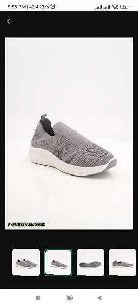 Black Camel Slip On Shoes 8511, Grey with free delivery 1