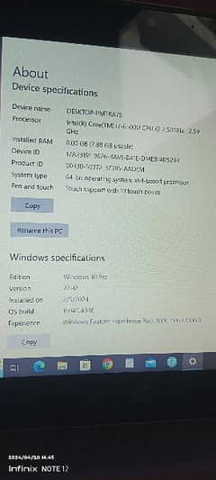 urgent selling new fresh laptop used 2 or 3 days
