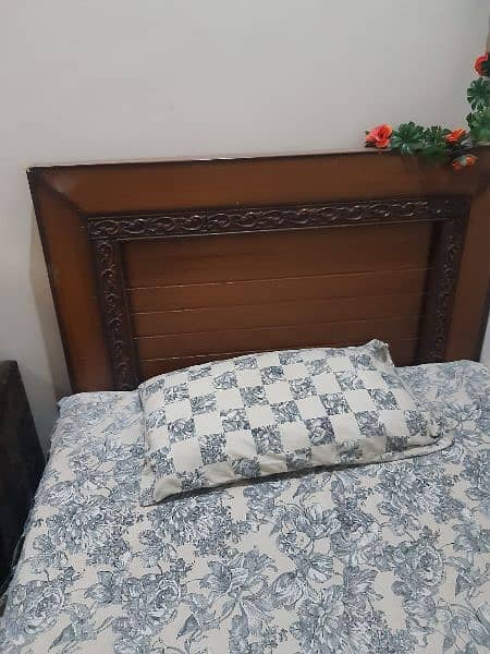 single bed with mattress 2