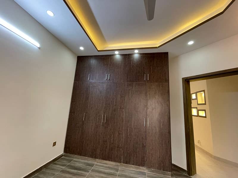 12 marla brand new lush condtition ground portion with 3 bed available for rent in media town near bahria town pwd soan garden cbr town police foundation 4