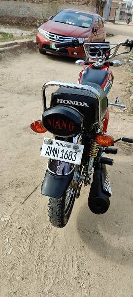 Honda 125 For Sale 2022 MoDel Condition Lush Urgently Sale 6