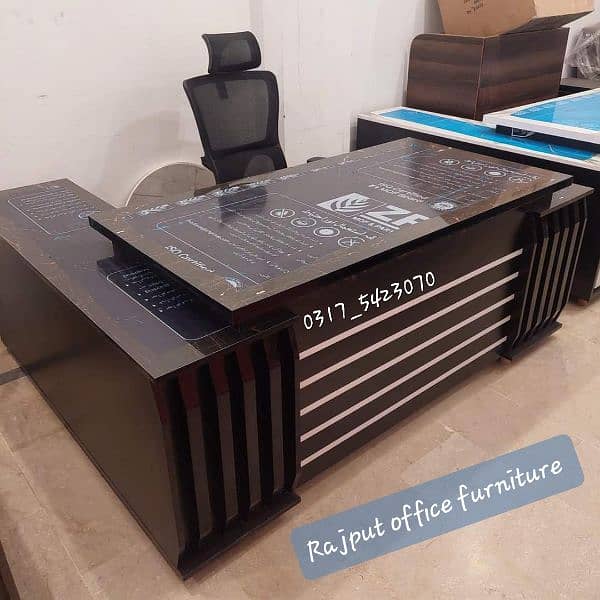 Executive Office Table | Modern Office Table | L shape Table 1